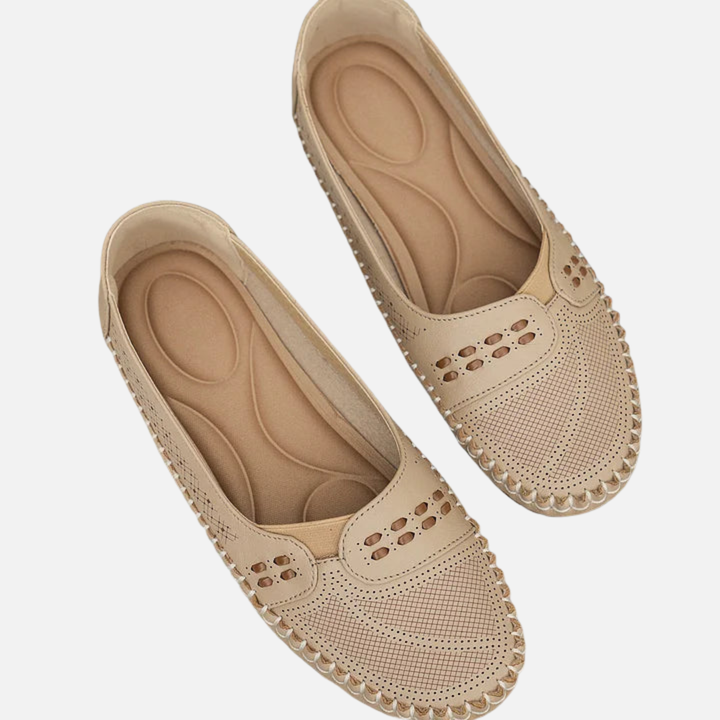 Karen | Bekvemme Slip-on Loafers, Flade Sko