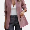 Pia | Elegant Dameblazer i Sildebensmønster