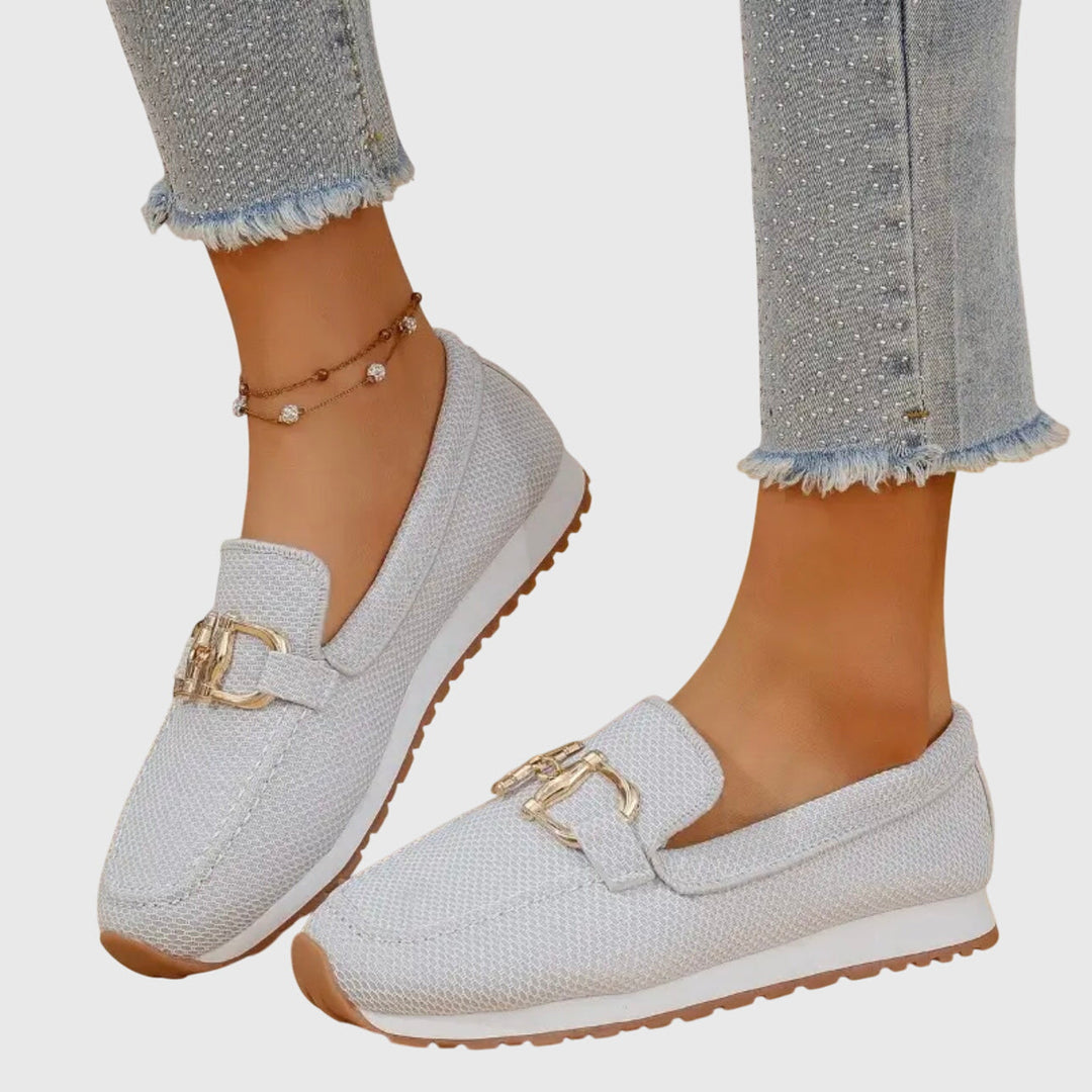 Karen | Loafers med Spænde og Plateau