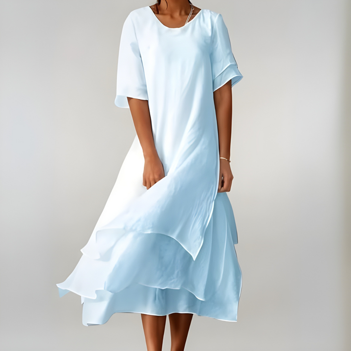 Agnès | Letvægts og Elegant Maxi Kjole