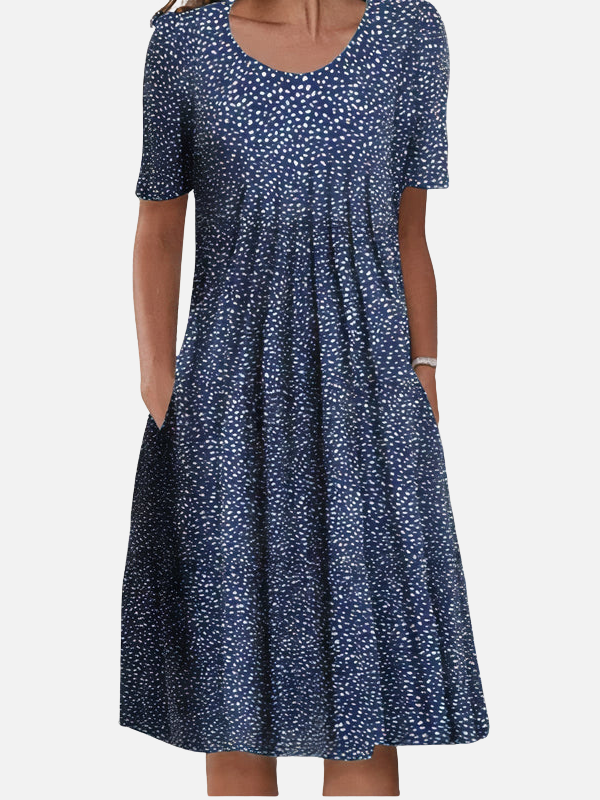 Susanne | Blomstret Midikjole, Sommerkjole