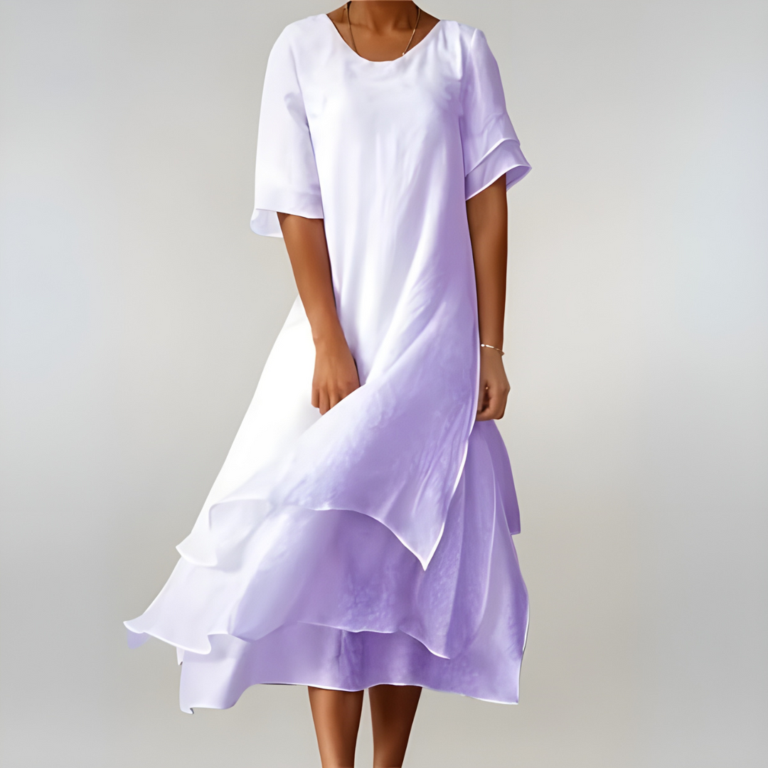 Agnès | Letvægts og Elegant Maxi Kjole