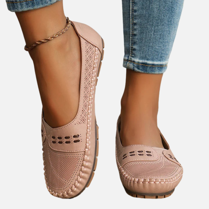 Karen | Bekvemme Slip-on Loafers, Flade Sko
