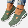 Ida | Slip-on Sneakers i Strik med Plateau