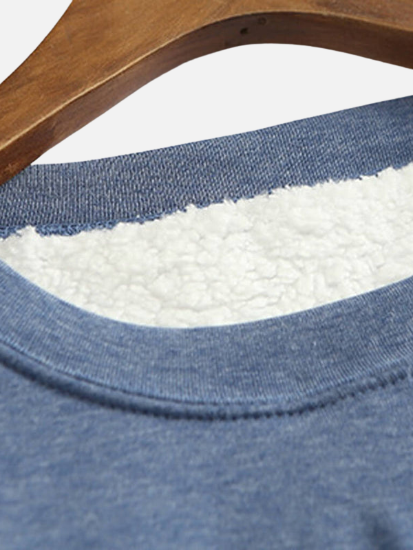 Kirsten | Sherpa-foret Sweatshirt i Blød Fleece