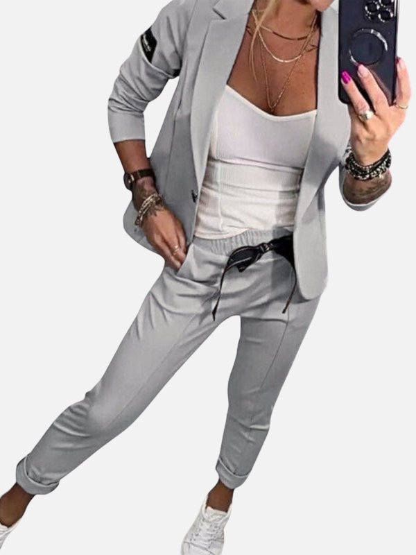 Camilla | Afslappet Blazersæt – Blazer & Bukser