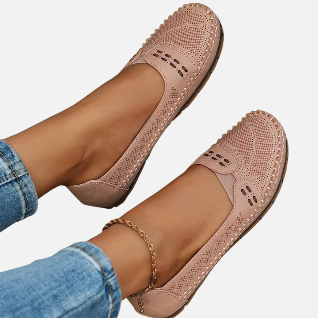 Karen | Bekvemme Slip-on Loafers, Flade Sko