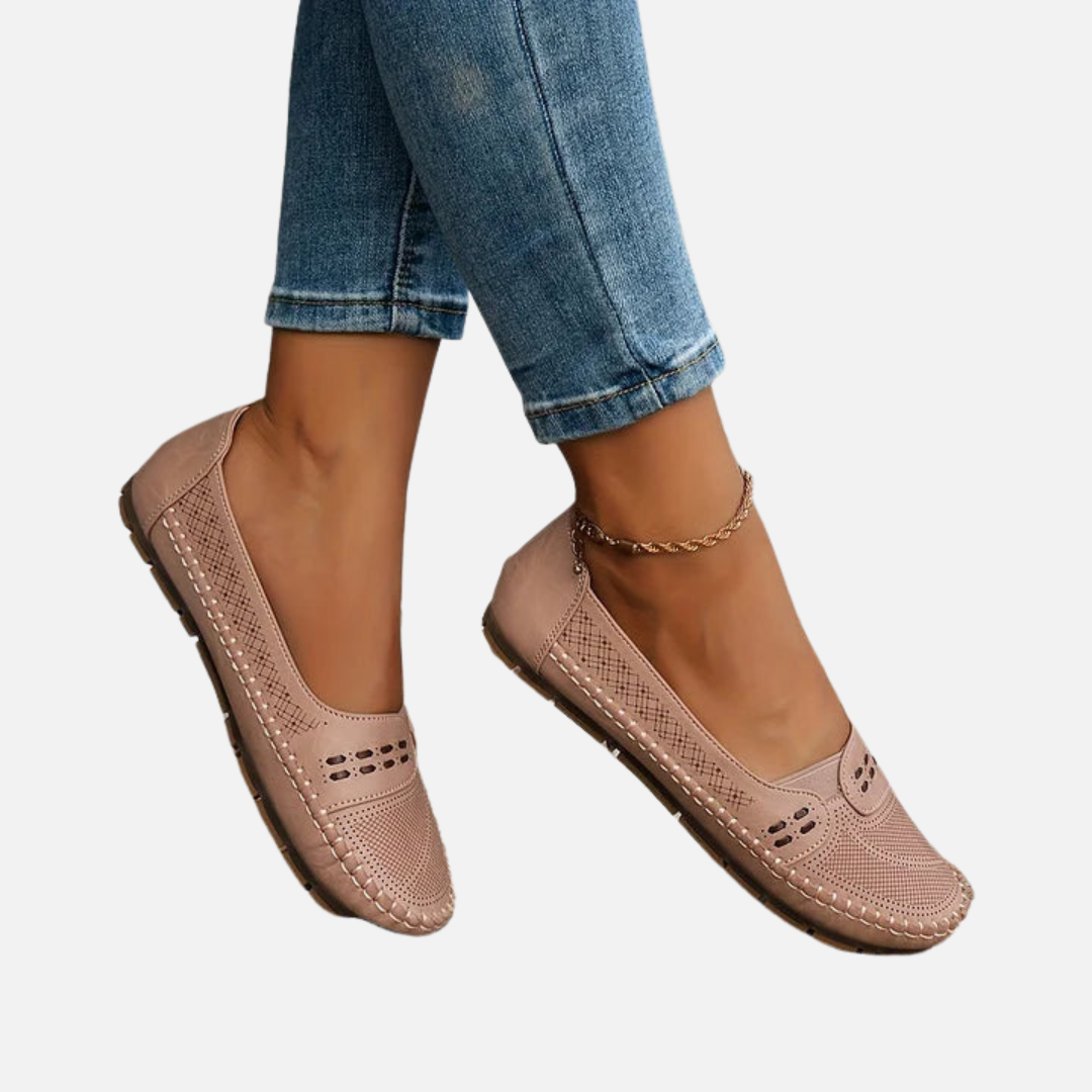 Karen | Bekvemme Slip-on Loafers, Flade Sko