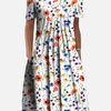 Susanne | Blomstret Midikjole, Sommerkjole