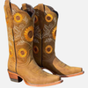 Ida | Broderede Cowboystøvler, Blomstret Western