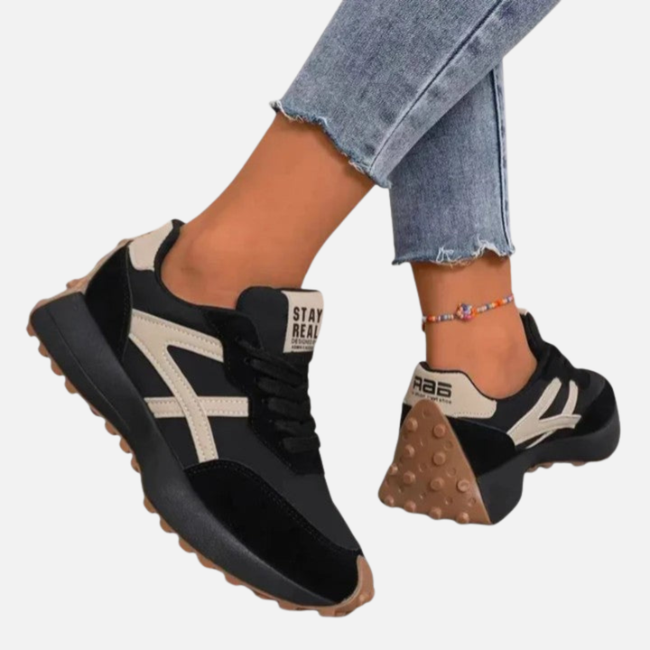 Lone | Chunky Retro Sneakers med Snøre