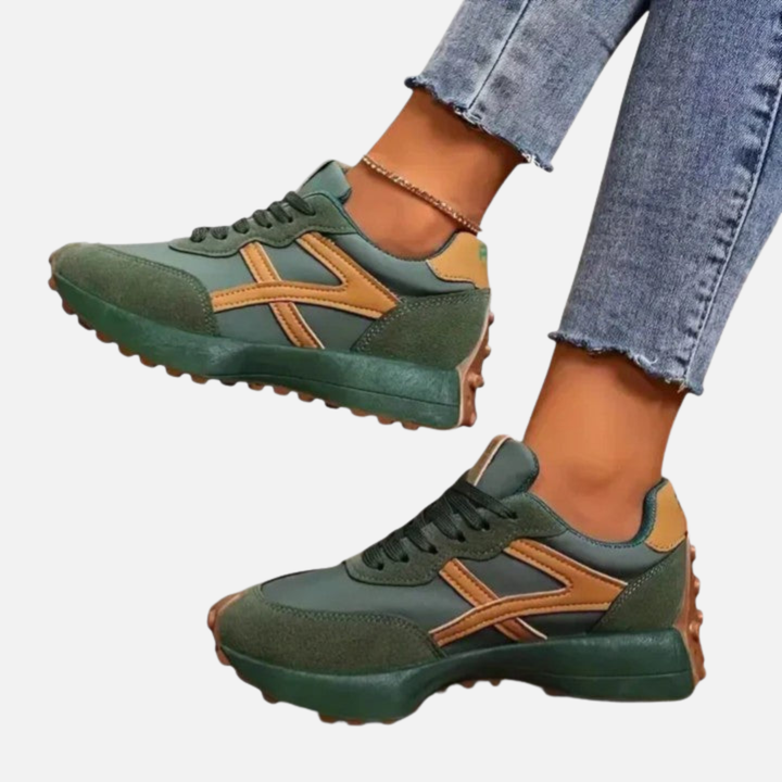 Lone | Chunky Retro Sneakers med Snøre