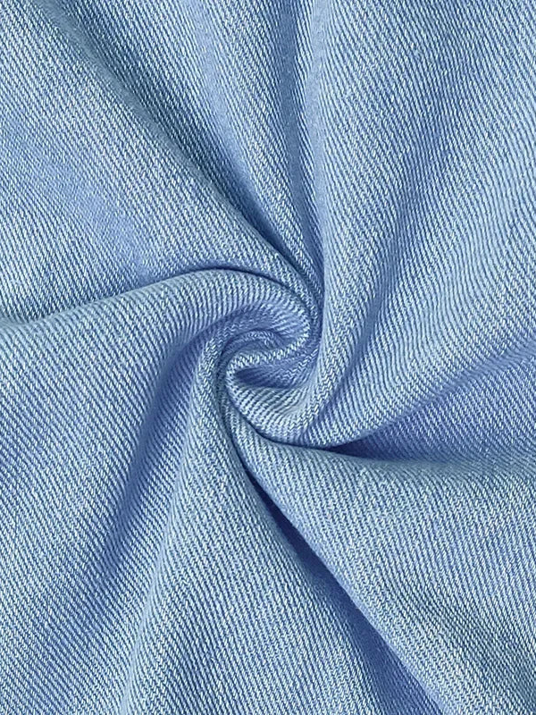 Helle | Denim Spencerkjole med Lommer