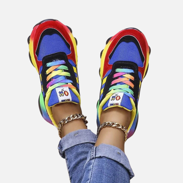 Pia | Livlige Chunky Platform Sneakers
