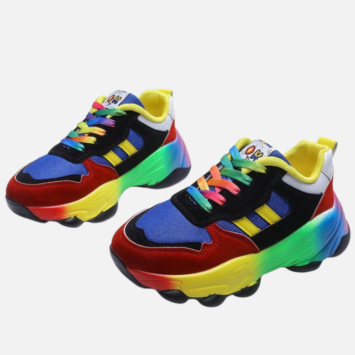 Pia | Livlige Chunky Platform Sneakers