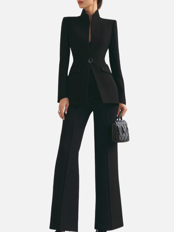 Lone | Elegant Buksedragt – Blazer & Bukser Sæt