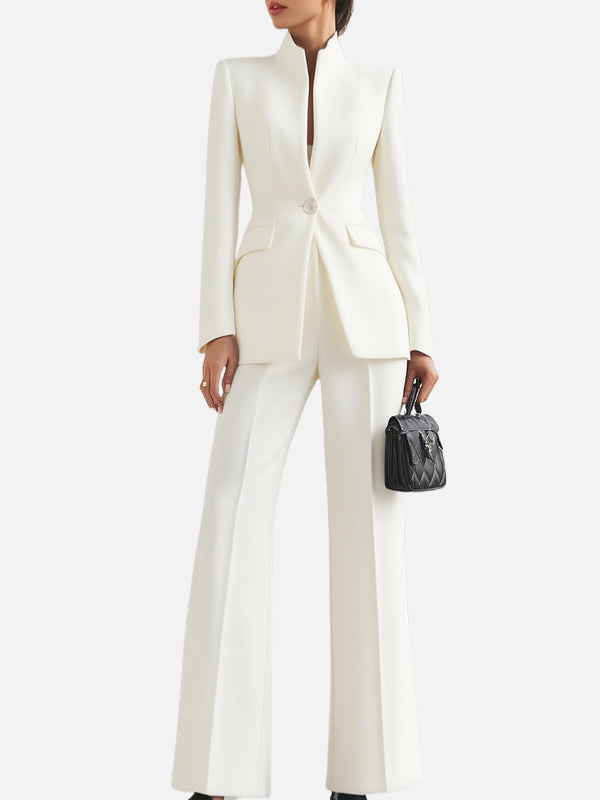 Lone | Elegant Buksedragt – Blazer & Bukser Sæt