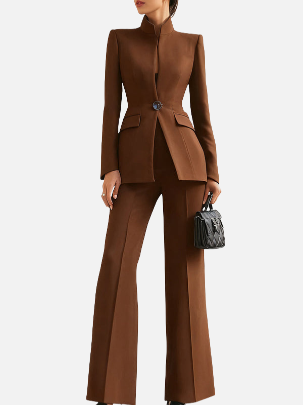 Lone | Elegant Buksedragt – Blazer & Bukser Sæt