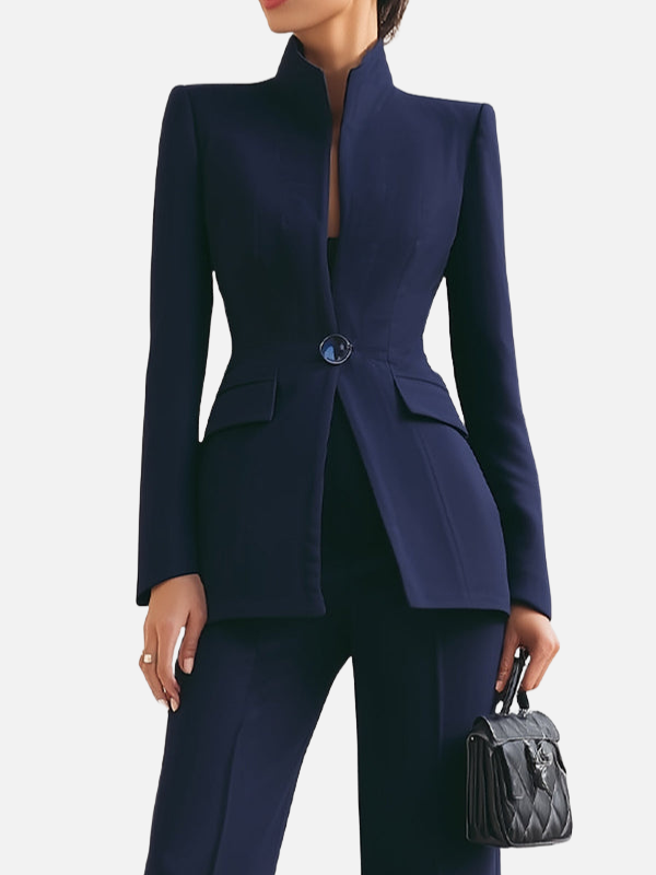 Lone | Elegant Buksedragt – Blazer & Bukser Sæt