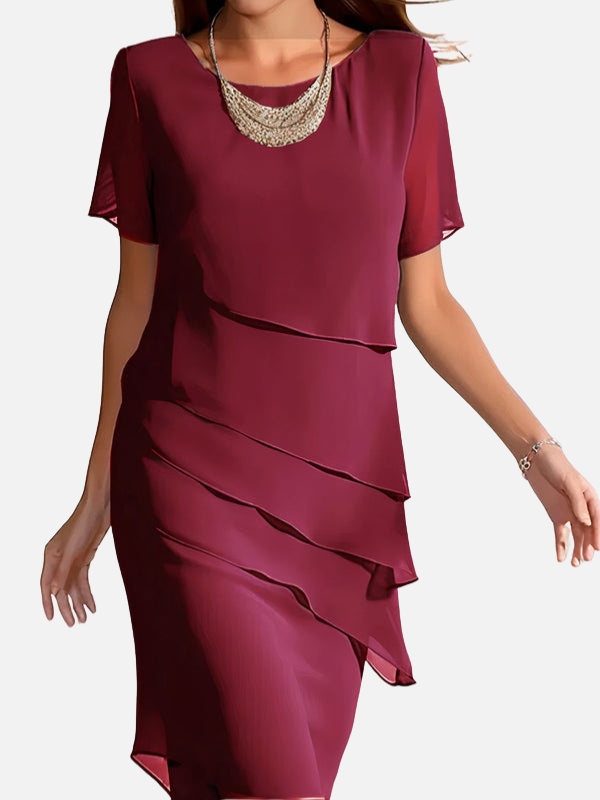 Camilla | Elegant Chiffon Aftenkjole