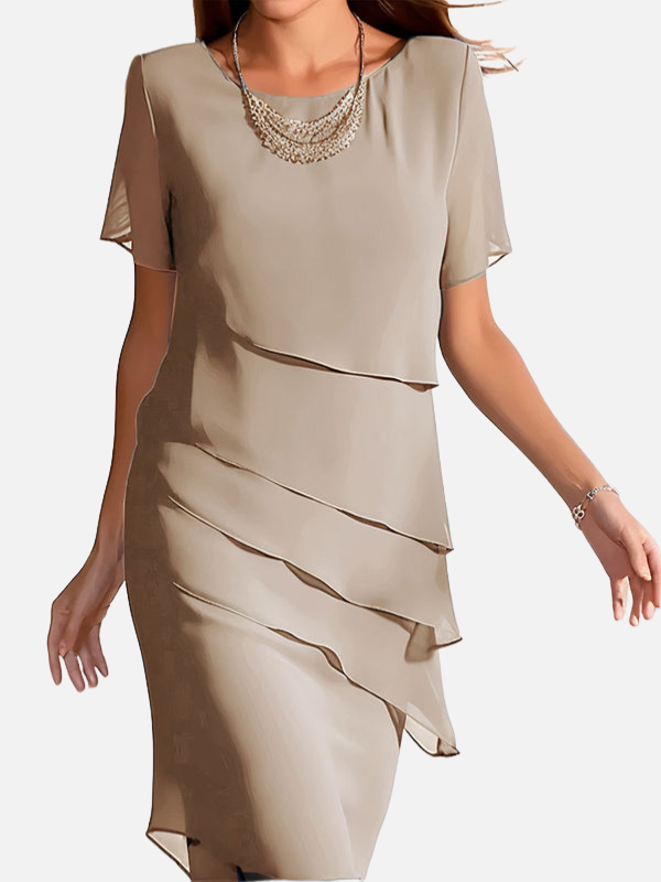 Camilla | Elegant Chiffon Aftenkjole