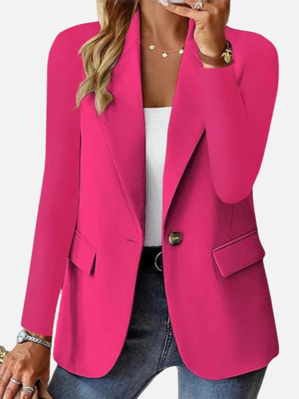 Camilla | Elegant Dameblazer med Enkeltknap
