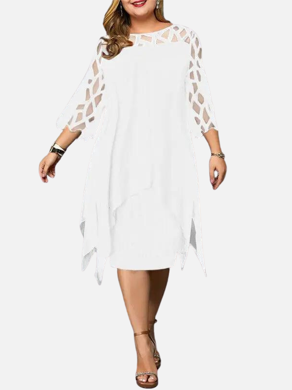 Maria | Festkjole Midikjole, Plus Size, Elegant