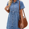 Camilla | Gennemknappet Denimkjole