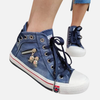Camilla | Høje Canvas Sneakers med Snøre