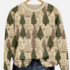 Lone | Julesweater med Juletræer
