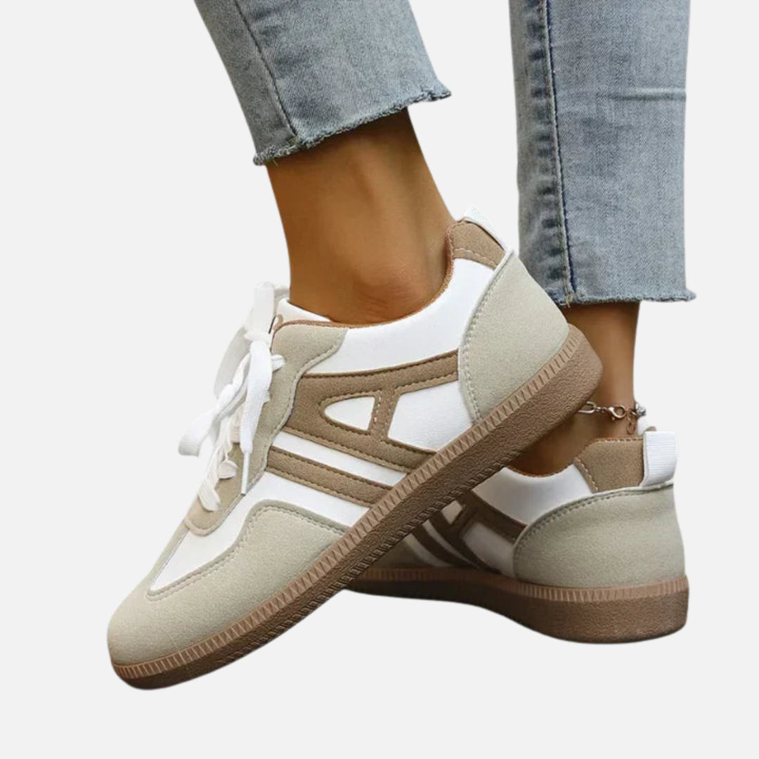 Anne | Lave Retro Sneakers med Snøre