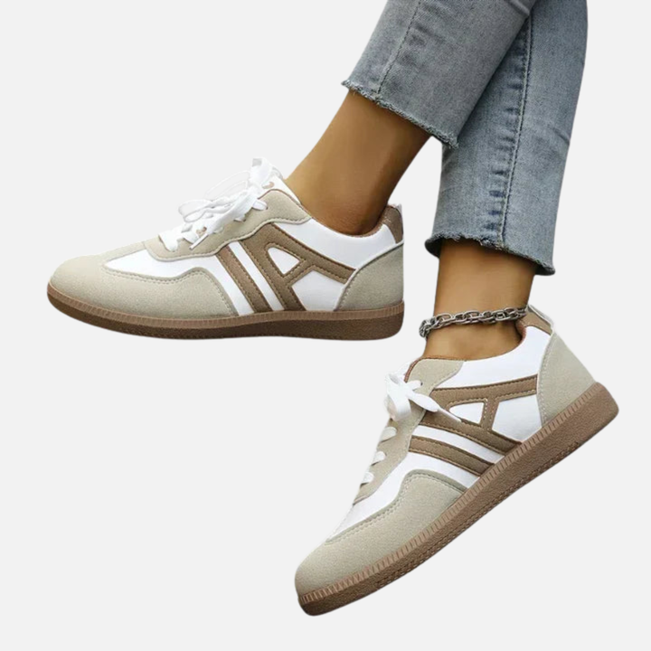 Anne | Lave Retro Sneakers med Snøre