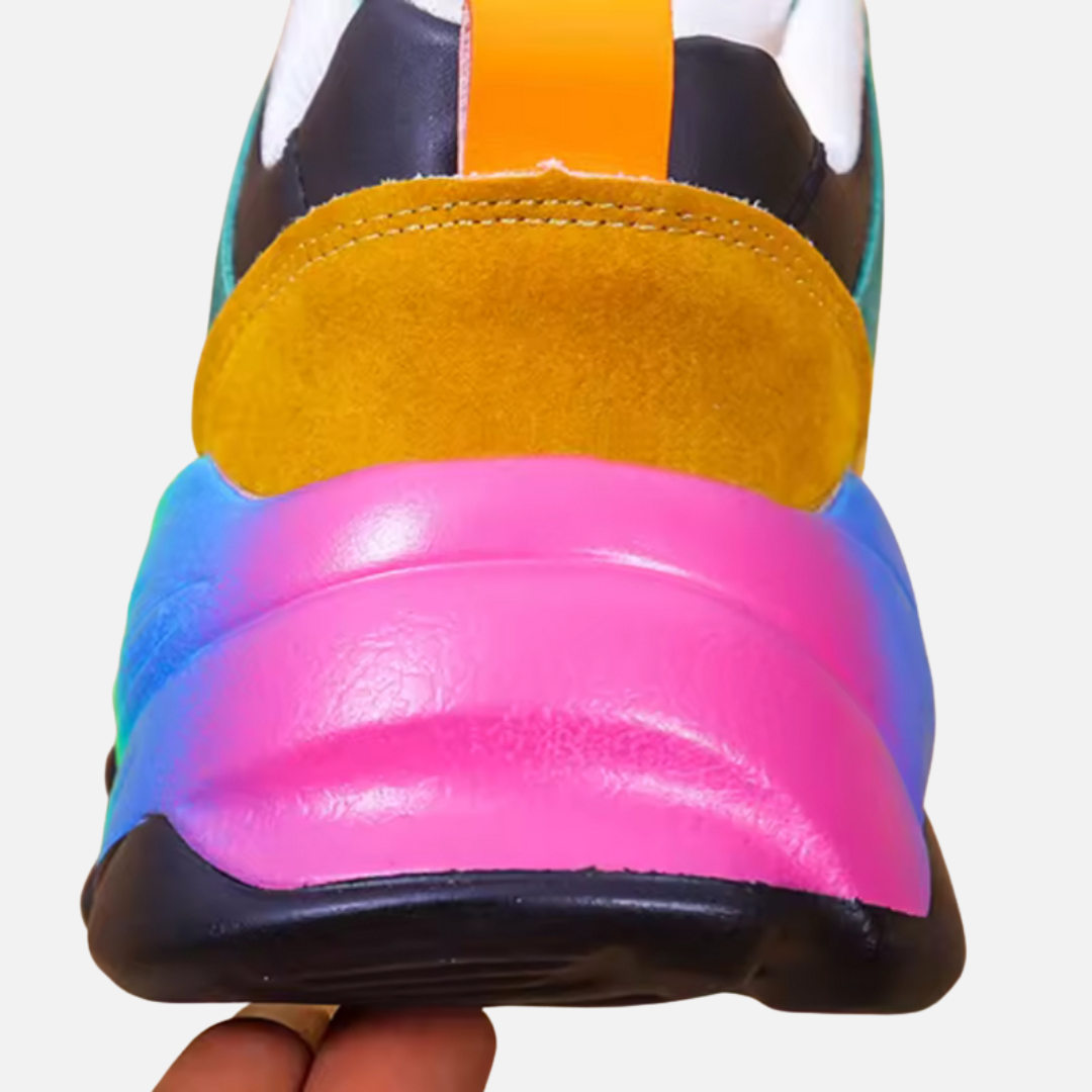Pia | Livlige Chunky Platform Sneakers