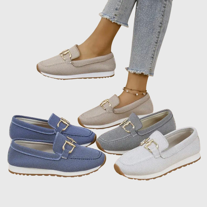 Karen | Loafers med Spænde og Plateau