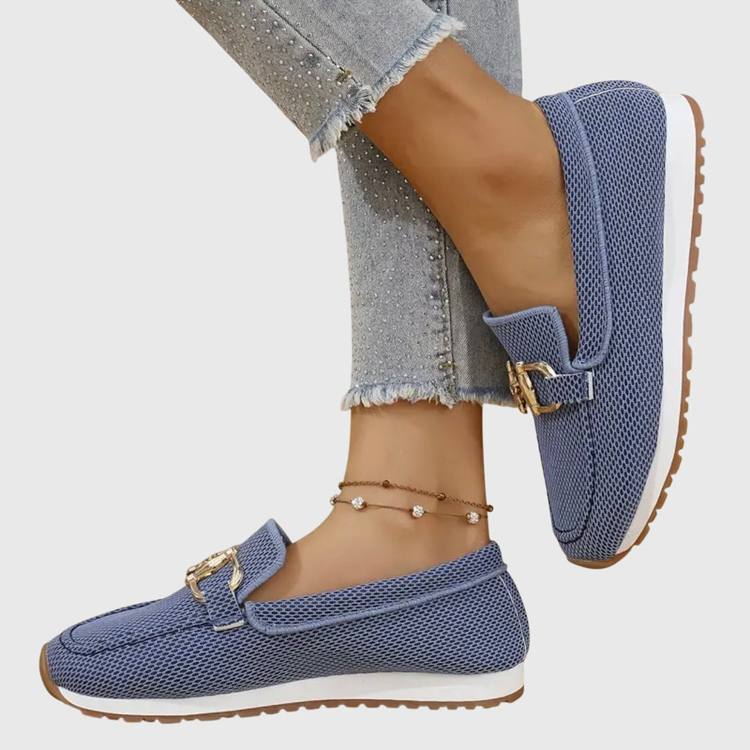 Karen | Loafers med Spænde og Plateau