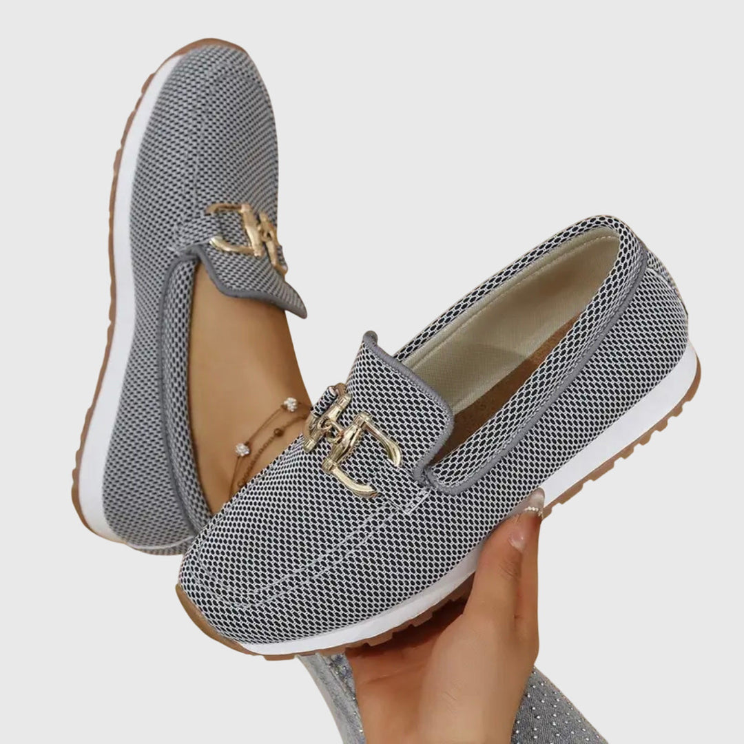 Karen | Loafers med Spænde og Plateau