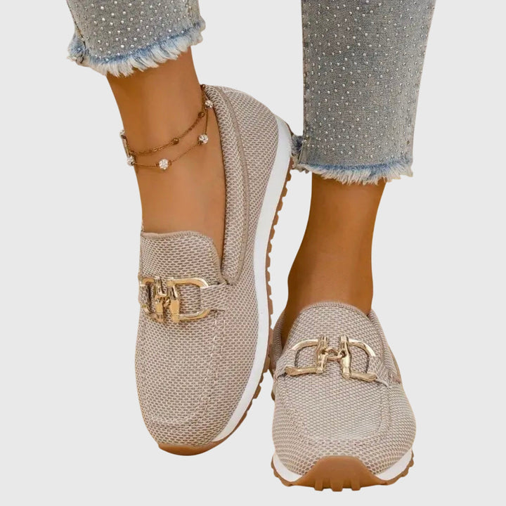 Karen | Loafers med Spænde og Plateau