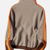 Susanne | Mønstret Rullekrave Sweater i Strik