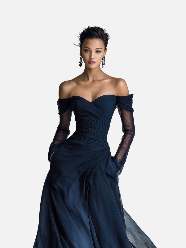 Ida | Off-Shoulder Gallakjole, Aften Maxikjole
