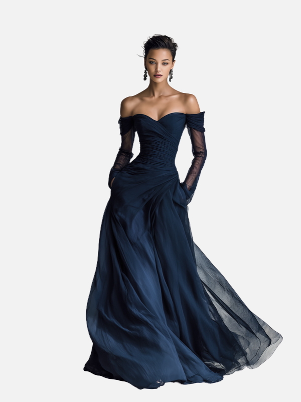 Ida | Off-Shoulder Gallakjole, Aften Maxikjole