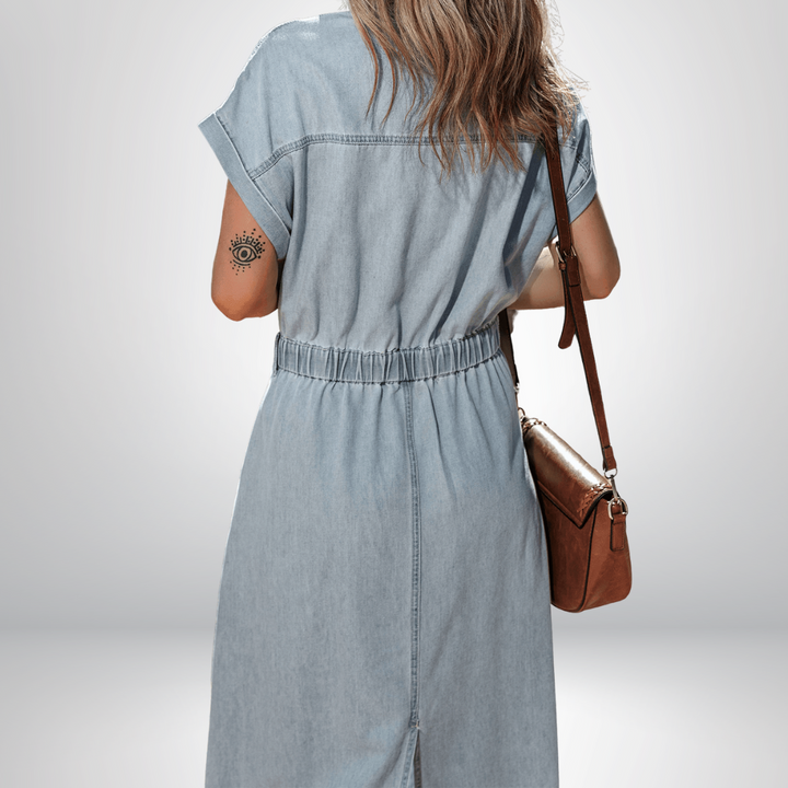 Zaylee™ | Elegant Denimkjole
