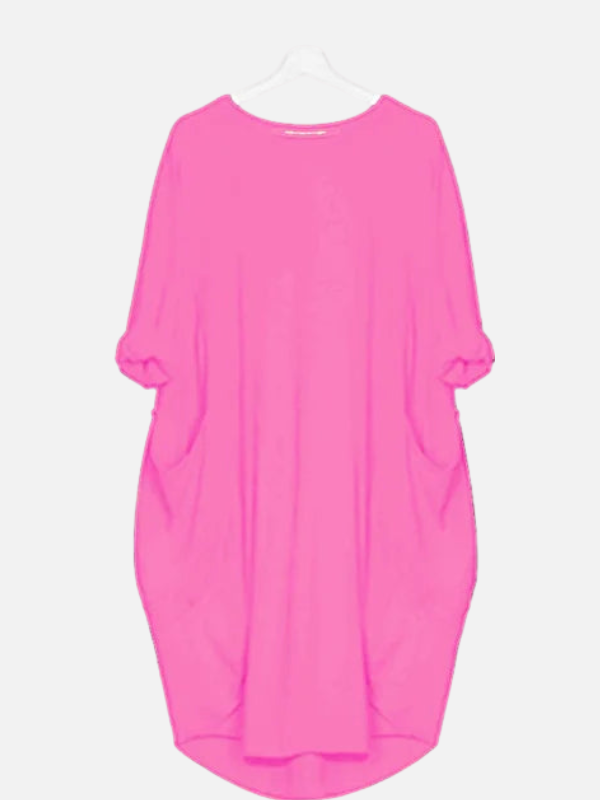 Pia | Oversize Kjole med Lommer