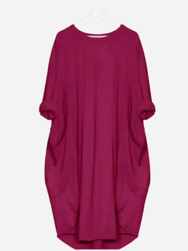 Pia | Oversize Kjole med Lommer