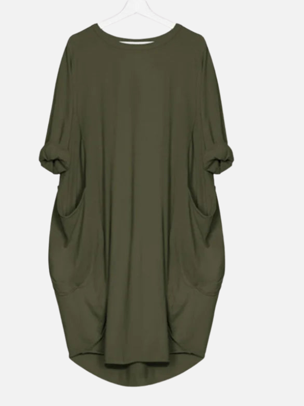 Pia | Oversize Kjole med Lommer