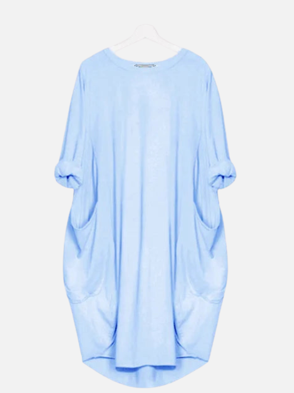 Pia | Oversize Kjole med Lommer