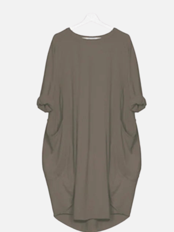 Pia | Oversize Kjole med Lommer