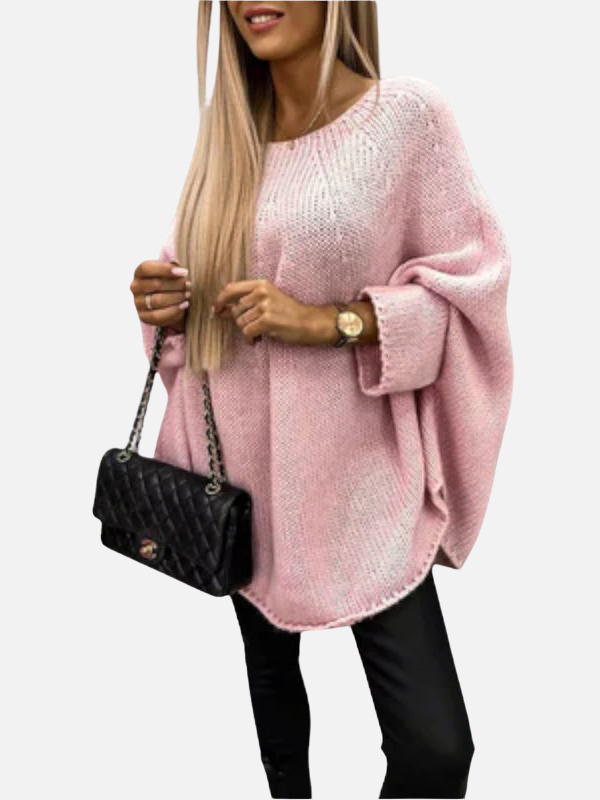 Maria | Oversize Strikponcho, Poncho Sweater