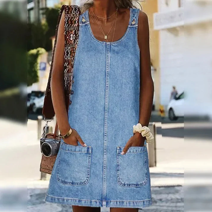 Annalise™ | Sommer Denim Kjole