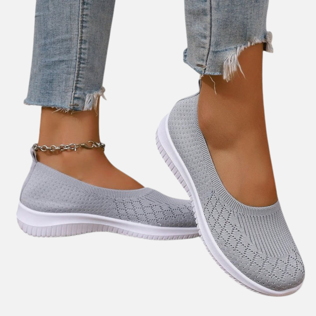 Marianne | Slip-on Sneakers i Blød Strik