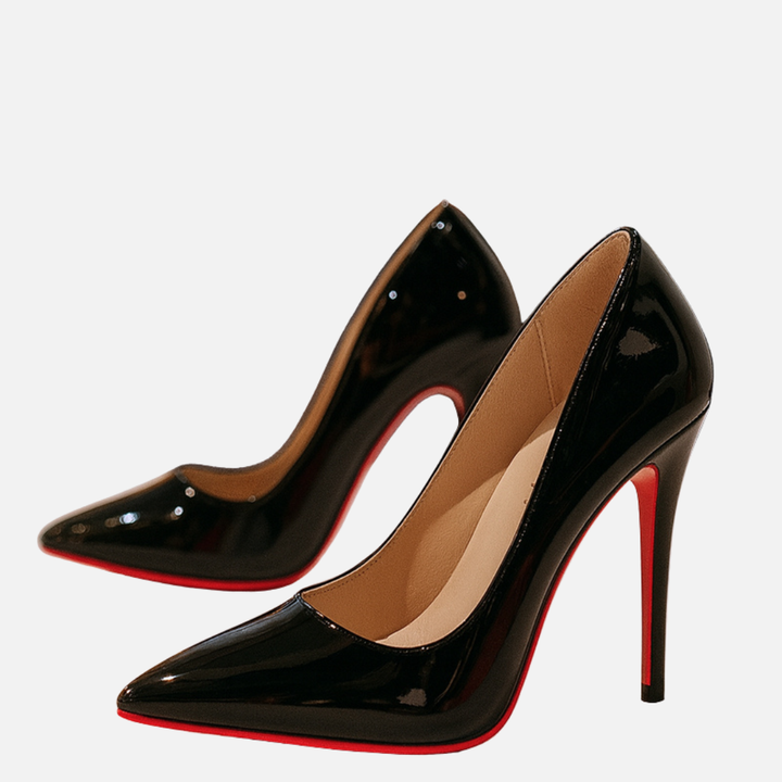 Susanne | Spidse Stiletter i Lak-look